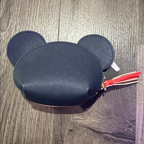 NWT Disney Mickey Mouse Navy and Beige Coin Purse - Picture 3 of 4